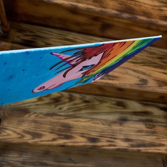 Unicorn Watercolor Painting by Me - Picture 6 of 7